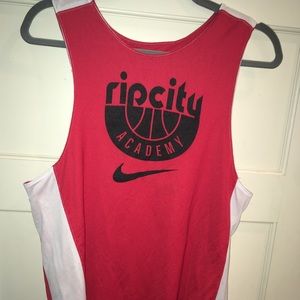 Authentic rip city warm up jersey